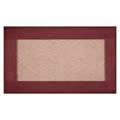 Machine Washable Madras Door Mat 50 x 80 cms in Dark & Light Rust
