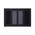 Rio Machine Washable Door Mat 40 x 60 cms Light & Dark Charcoal Grey