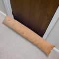 The New Caraselle British Made Luxury Draught Excluder in Gold Corduroy