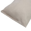 Luxury Draught Excluder in Light Beige Waffle Design