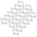 Caraselle Pack of 30 x Expandable Drawer Dividers 80 x 80 x 70 cm.  Designed & Made in The UK. No Assembly Required! (10 Packs of 3)