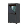 Free-Standing Zip-Up Wardrobe - Navy Blue