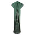 Deluxe Patio Heater Cover Top Quality Dark Green PVC Backed Polyester Waterproof Fabric with Strong Zip by Bosmere 179x124x56cm