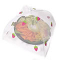 Caraselle Pop-Up Large Mesh Food Cover Umbrella In Polyester with Strawberries Design 48 x 48 cm
