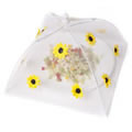 Caraselle Pop-Up Mesh Food Cover Umbrella In Polyester with Sunflowers Design 30 x 30 cm 18 cm