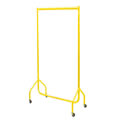 3ft Bespoke Caraselle Custom Coated Yellow Garment Rail.  Made in Britain