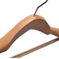 deluxe shaped suit hanger