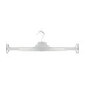 Deluxe Silver Grey Expandable Skirt Hanger, 37 - 51cms