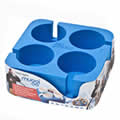 The Caraselle Blue Muggi 4 Cup Holder Designed & made in England