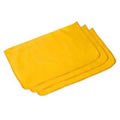 Pack of 3 Quality 100% Cotton Yellow Dusters 50 x 40cm (20" x 16" approx)