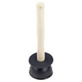 Medium Force Cup Sink Plunger 10" Handle (25cm) as used by the professionals