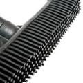 use wet or dry patio brush made of rubber
