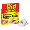 The Big Cheese Quick Click Mouse Trap 2 per pack baited & ready to use