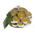 yellow tea lghts