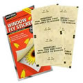1 pack of Four window Fly Stickers - attracts & kills flies. No pesticides or odour