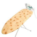 Standard Size AUTUMN Design 100% Cotton Ironing Board Cover with Thick Foam Backing & Drawstrings. This Cover is Designed to fit Ironing Boards with an Ironing Surface of 96 x 38cms