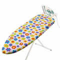 FUNTIME Design 100% Cotton Ironing Board Cover with Thick Foam Backing