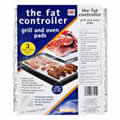 The New Caraselle pack of 3 x fat Controller Grill & Oven Pads 35 x 20cm.  Made in the UK.