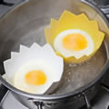 Caraselle Pack of Two Silicone Egg Poachers