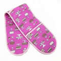 The C'est Ca! Cakes Design Deluxe Double Oven Gloves made in the UK