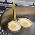 Caraselle Double Egg Poacher with non-stick coating