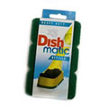 3 Heavy Duty Dishmatic Green Refill Sponges