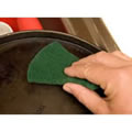 Pack of 3 x Green Ecoforce Recycled Heavy Duty Kitchen Scourer Pads