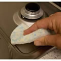 Pack of 2 Ecoforce Recycled Super Absorbent Sponge Scourers for the Kitchen: 1 x Heavy Duty & 1 x Non-Scratch