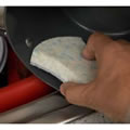 Pack of 2 Ecoforce Recycled Super Absorbent Sponge Scourers for the Kitchen: 1 x Heavy Duty & 1 x Non-Scratch