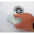 Pack of 2 Ecoforce Recycled Super Absorbent Sponge Scourers for the Kitchen: 1 x Heavy Duty & 1 x Non-Scratch