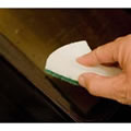 Pack of 2 Ecoforce Recycled Super Absorbent Sponge Scourers for the Kitchen: 1 x Heavy Duty & 1 x Non-Scratch