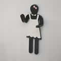 The Maid Design Bendable Fridge Magnetic Hook