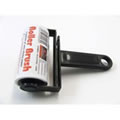 Black Trident Sticky Roller Brush 5m long roll of sticky paper with adhesive surface which can be torn off & thrown away once used. Designed for removing lint, dust & animal hair from clothes & upholstery