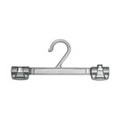 1 Silver Plastic Hanger with Strong Clips 25cms