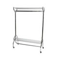 Chrome Rail with 2 x shelves