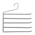 1 Non-Slip Trouser Hanger Bar for 5 Pairs