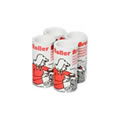 Pack of 4 Sticky Roller Refills - for your Trident handle Roller brush Removes Lint & Pet hair from Clothing & Upholstery