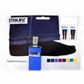 Blue Strupz the Jeans Stirrups. Designed to keep Jeans in Boots.