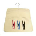 Calico Peg Bag