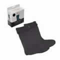 Lovely Warm 100% Polyester Fleece Wellie Boot Warmers UK 7 - 9