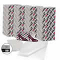 25 x Caraselle "I Love My Shoes" Ladies Shoe Boxes + 12 Clear Adhesive PVC Pockets + 25 sheets of Acid Free Tissue Paper