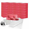 25 x Caraselle Red Ladies Shoe Boxes + 12 Clear Adhesive PVC Pockets + 25 sheets of Acid Free Tissue Paper