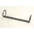 Space saver hanger bar in silver