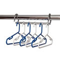 Blue & White Childrens Space Saver Hanger Pack