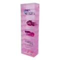 25 Stackable Pink Shoe Storage Boxes