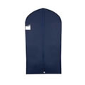 Navy Zipped Suit Cover with Gusset and Rear Pocket