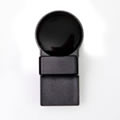 Plain Black Round Magnetic Tozo Spectacle Holder