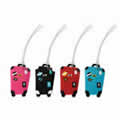 Funky Suitcase Design Luggage Labels, assorted colours