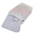Peva Zipped Shirt Storage Bag to hold 5 Folded Shirts