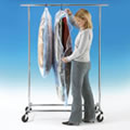 Three Large Size Vacuum Organisers for Hanging and Storing Clothes